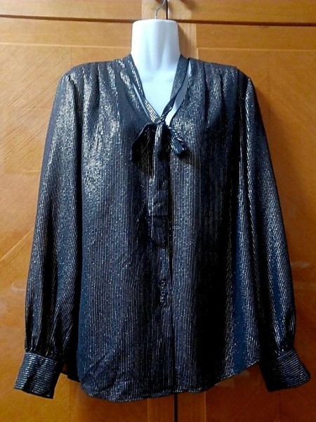 Women Hobbs Shirt Black Polyester 42 / XL / 50