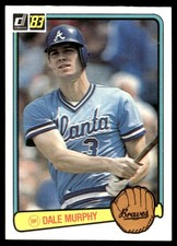 Dale Murphy 1983 Donruss #47 Atlanta Braves MLB READ FREE SHIPPING AutographDen