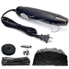 Heat Shrink Tubing Kit-350W Mini Heat Gun+41 Ratio Adhesive LinedMarine Grade...