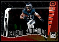 Saquon Barkley 2024 Donruss Optic Chain Reaction #4 Philadelphia Eagles