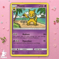 Hypno 60/149 Sun & Moon Uncommon Pokemon TCG Card Ungraded Near Mint Art OOYAMA