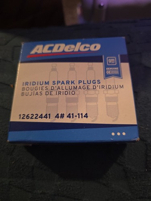 #ad 4 Pack AC Delco Professional 41 114 12622441 Iridium Spark Plugs $18.75