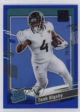 2023 Panini Clearly Donruss Rated Rookie Blue 24/99 Tank Bigsby #84 1q2