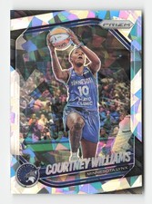 2025 Panini Prizm WNBA #69 Courtney Williams Ice Prizms