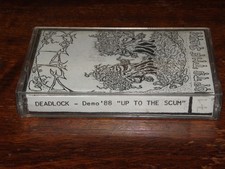 DEADLOCK - DEMO'88 - UP TO THE SCUM CASSETTE DEMO 1988 ULTRA RARE / CRE