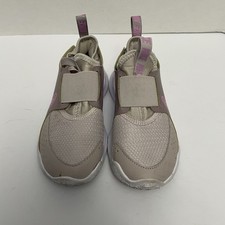 Nike Flex Runner 3 Sneaker Girls 11.5 C PS Pink Foam White Mesh used
