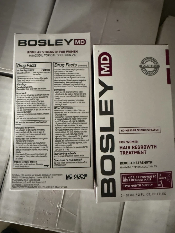 Tratamiento sin enjuague Bosley MD MendXtend 3,4 oz - Paquete de 2 Foto 2 de 2
