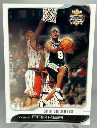 Tony Parker #114 2001 Fleer Focus card