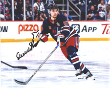 Winnipeg Jets Elias Salomonsson  Autographed Signed 8x10 Photo COA #4