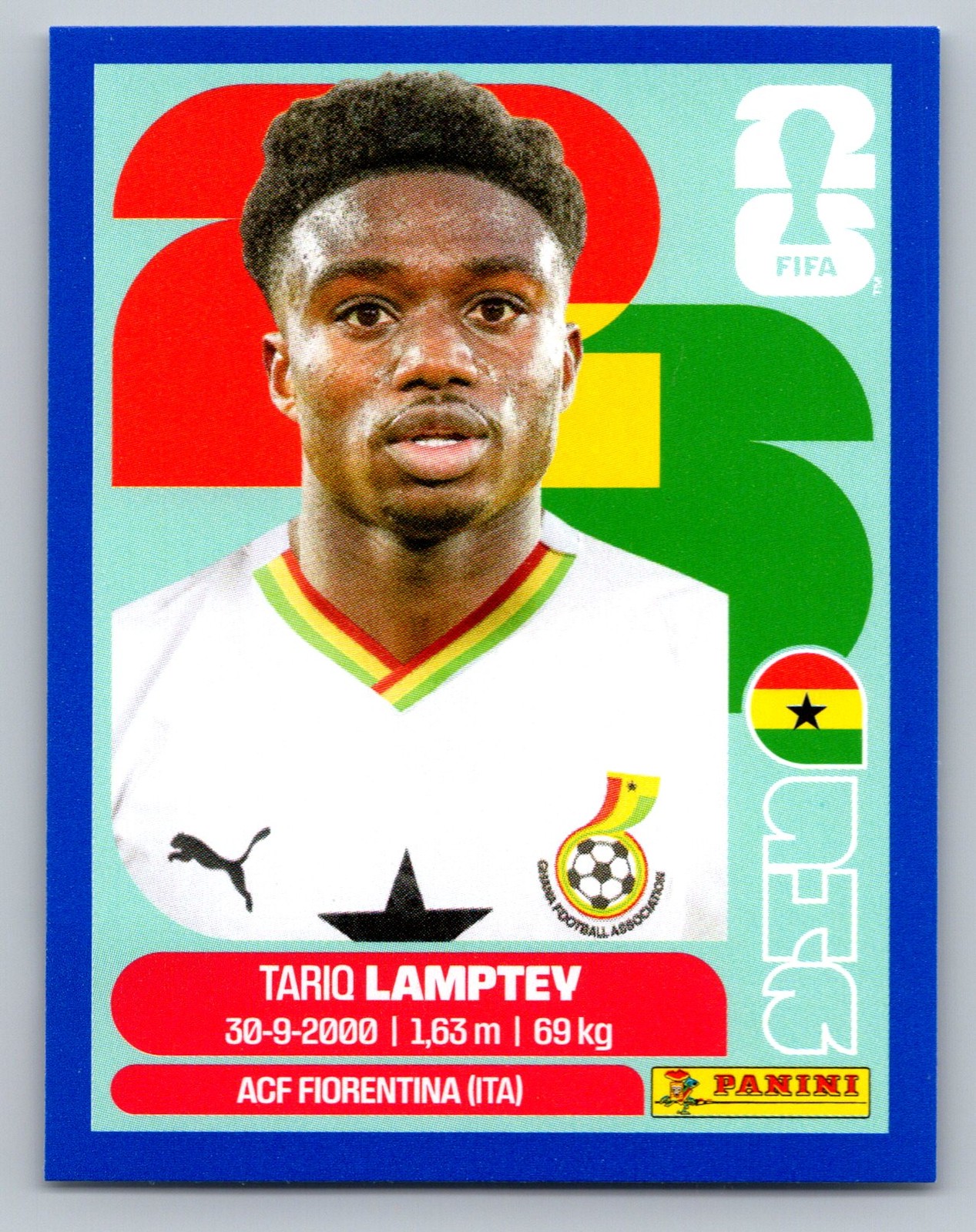 2026 Panini FIFA World Cup Stickers Tariq Lamptey