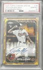 2024 Topps Chrome Sapphire Jackson Holiday PSA 10 /50
