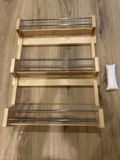 Rev-A-Shelf 21" Kitchen Cabinet Door Mounted 3-Shelf Spice Rack 4SR-21 (R)