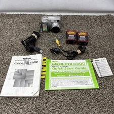 NIKON COOLPIX 4300 4.0MP Digital Camera UNTESTED AS IS