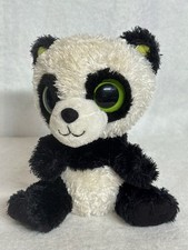 Ty Beanie Boo's Multicolor Bamboo The Panda Stuffed Animal Plush Good Used Toy