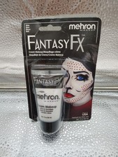 Mehron Fantasy F-X Face Paint, White, 1 oz