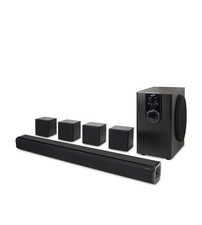 iLive Electronics 5.1 Home Theater System . Bluetooth Sound Bar 4 wired speaker