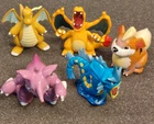 New ListingLot of 5 Vintage 1990s TOMY Pokemon 2" PVC Figures CGTSJ Gyrados Charizard
