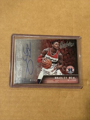 2015 Absolute Basketball Bradley Beal Auto /49 MK-BB
