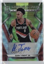 2018 Spectra Rising Stars Signatures Neon Green Prizm /49 Gary Trent Jr Auto g5i