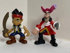 Imaginext Jake And The Neverland Pirates Figure Lot Jake & Captain Hook