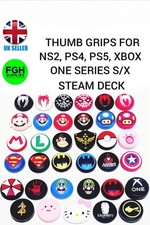 Thumb Grips Caps Pairs Joy Nin Switch 2 PS4 PS5 Xbox 1 Series S X NS2 Steam UK
