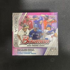 2020 Bowman Baseball Mega Box - Factory Sealed