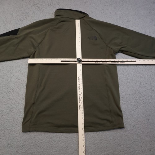 North Face Jacket Mens Medium Full Zip Stretch Fleece Outdoors NFOA2VE1 Hiking - Picture 9 of 15