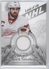 2013 Panini Crown Royale Lords of the NHL Materials Henrik Zetterberg #L-HZ 0v1