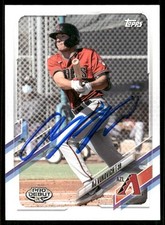 2021 Topps Pro Debut AJ A.J. VUKOVICH Signed Card autograph auto DBACKS