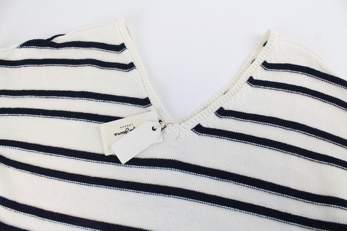 Pepe Jeans Patsy Teen Sweatshirt 16M Altweiß Gestreift Baumwolle Langärmlig - Picture 3 of 11