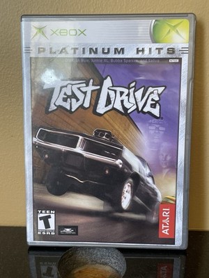 Test Drive Platinum Hits With Manual xbox (Microsoft OG Xbox, 2002)