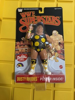WWE Mattel LJN Retro Dusty Rhodes Black Card!
