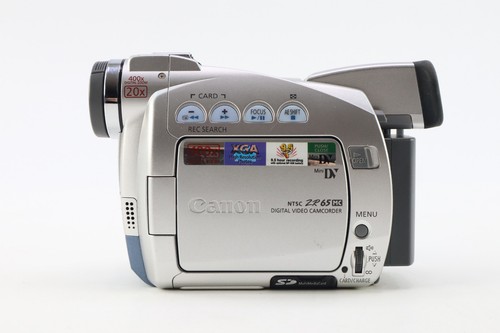 Canon NTSC ZR65MC Mini DV Digital Video Camcorder 400x Digital Zoom Tested - Picture 7 of 15
