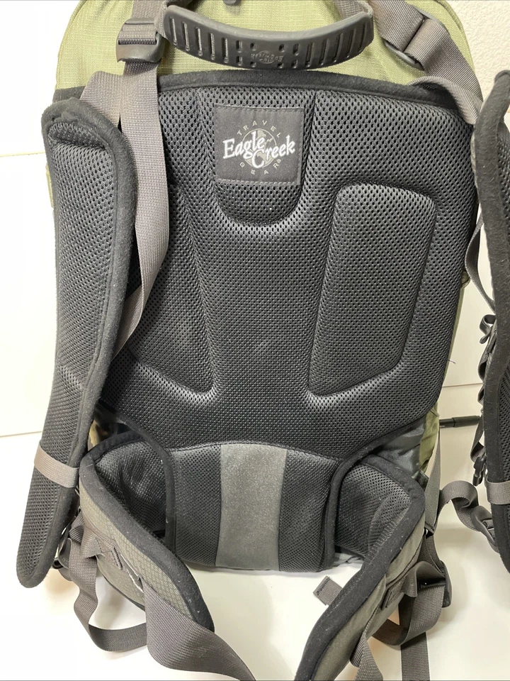 "Mochila de senderismo Eagle Creek Travel Gear verde Dupont grande 24"" de alto 14"" de ancho" Foto 4 de 4
