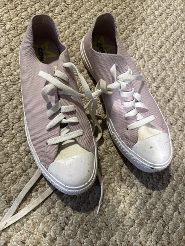 Scarpe Converse CTAS OX maglia basse Himalayan bianco sale donna taglia tela 171490C