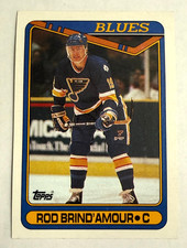1990-91 Topps - Rod Brind'Amour #332 ROOKIE CARD