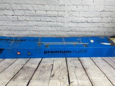 2x Summit Premium Roof Rack Cross Bars Alumunium Fixed Point Multi-Fit Lockable