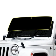 Precut Front Windshield Nano Ceramic Window Tint Film Fits Wrangler JKU 11-18