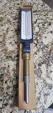 10 pcs  Trerice Industrial Thermometer 30-240 F Adjustable Angle Brass Stem NOS