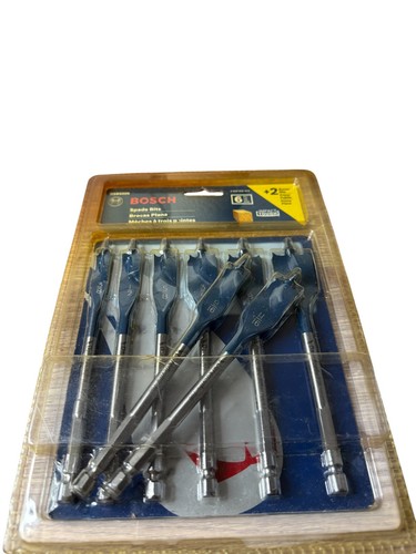 Bosch Daredevil Spade Bit Set 6-Piece +2 Bonus; Impact Tough – DSB5006 (NEW) - Picture 2 of 4
