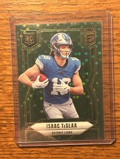 2025 Panini Donruss Elite - Rookies Isaac Teslaa #117 Green Disco (RC)