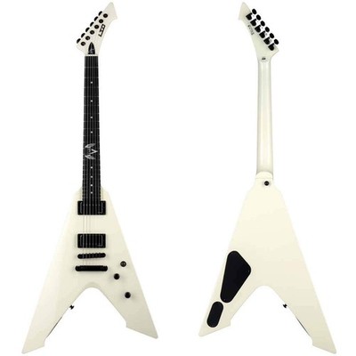 ESP LTD Vulture Olympic White James Hetfield Signature Electric Guitar