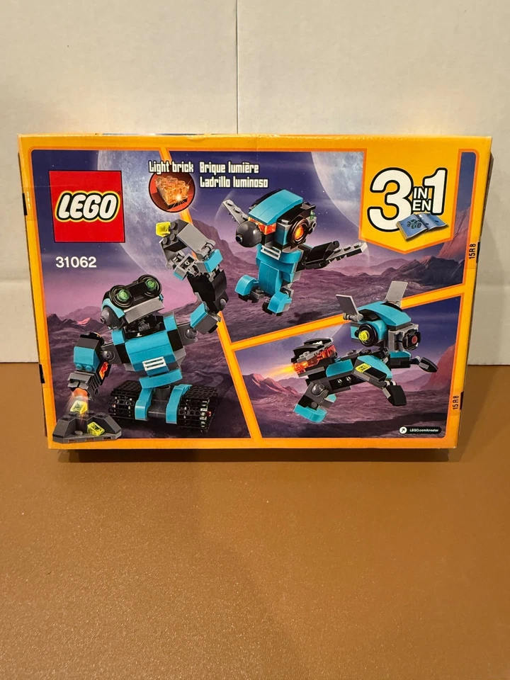 LEGO CREATOR: Robo Explorer (31062) FACTORY SEALED - Image 3 of 4