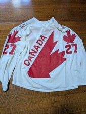 Vintage Darryl Sittler 1976 Canada Cup Team Canada Jersey 70s 