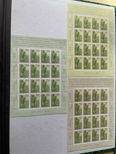 Timbre Liechtenstein - 3 feuilles de 16 timbres Mar/Wiar/Wûar - 2025
