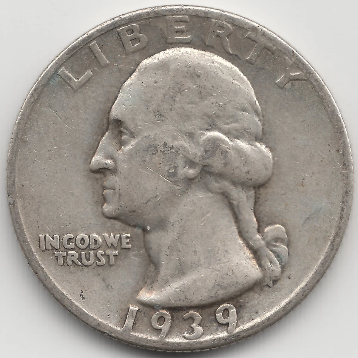 ミンゴ出品 1939 S Washington Quarter, VF-XF | eBay