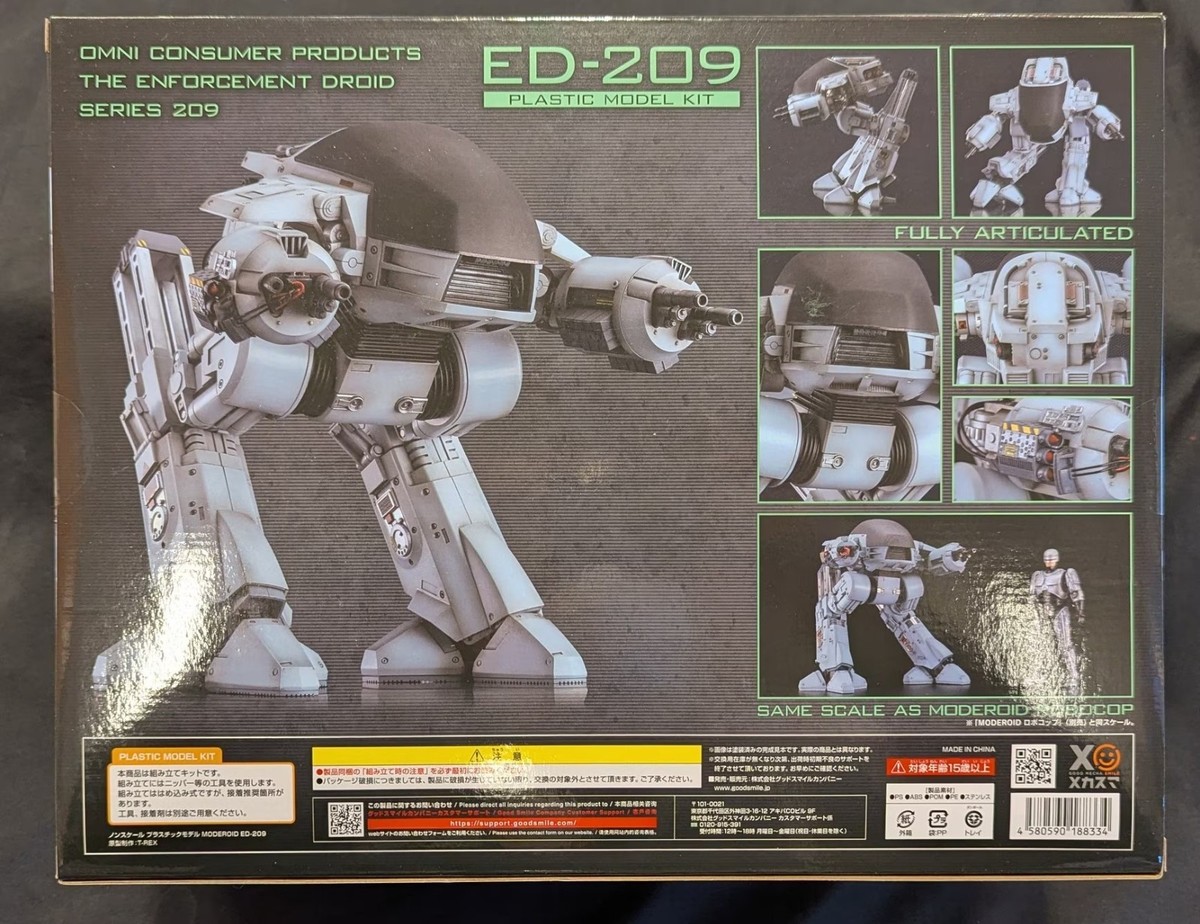 MODEROID ROBOCOP ED-209 Plastic Model kit Figure Good smile