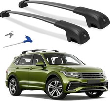 Lockable Roof Rack Cross Bars for VW Tiguan 2018 2025