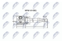 Gelenksatz Antriebswelle NTY NPW-VV-001 FüR Volvo S70 V70 C70 850 874 1 875 876