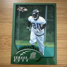 Topps 2002 Topps Ed Reed Baltimore Ravens Rookie #353 Football Card NFL. HOF. rookie card picture